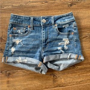 Hi-Rise Jean Shorts from AE